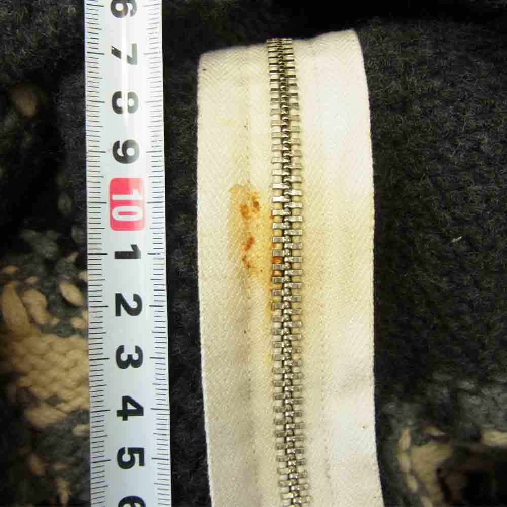 The REAL McCOY'S ザリアルマッコイズ JOE McCOY COWICHAN SWEATER WOLF カウチンセーター ウルフ グレー系 40【中古】