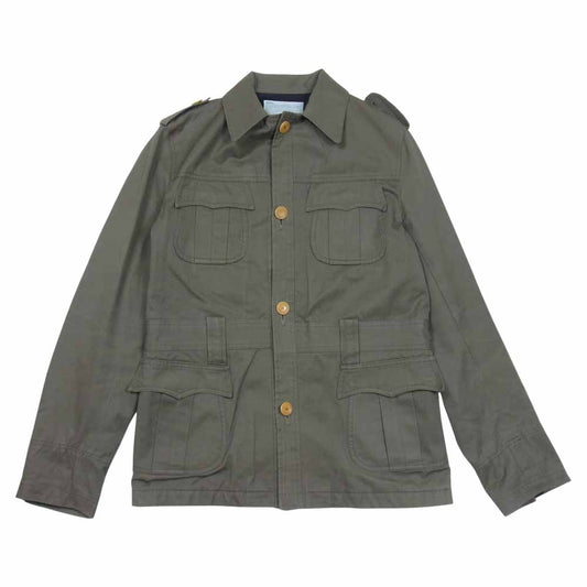 kolor カラー 6WCMG05105 SAFARI JACKET サファリ ジャケット カーキ系 3【中古】