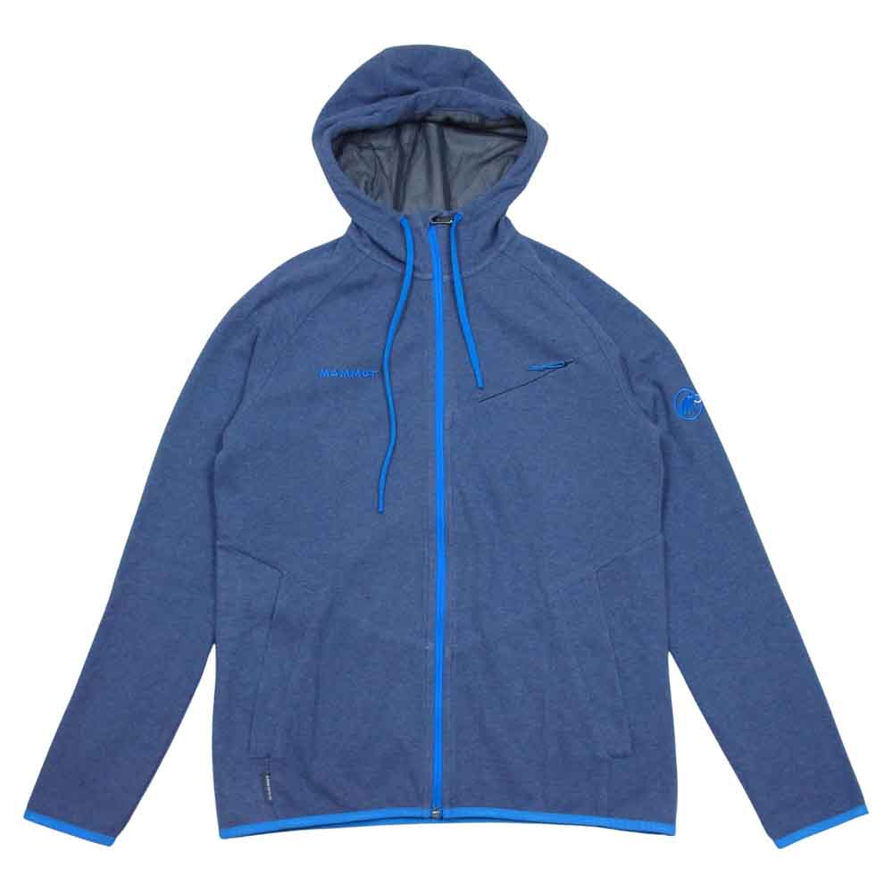 Mammut マムート 1010-23270 Logo ML Hooded Jacket ロゴ フーデッド パーカー ジャケット ブルー系 L【中古】