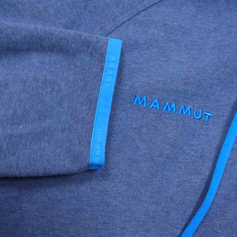 Mammut マムート 1010-23270 Logo ML Hooded Jacket ロゴ フーデッド パーカー ジャケット ブルー系 L【中古】
