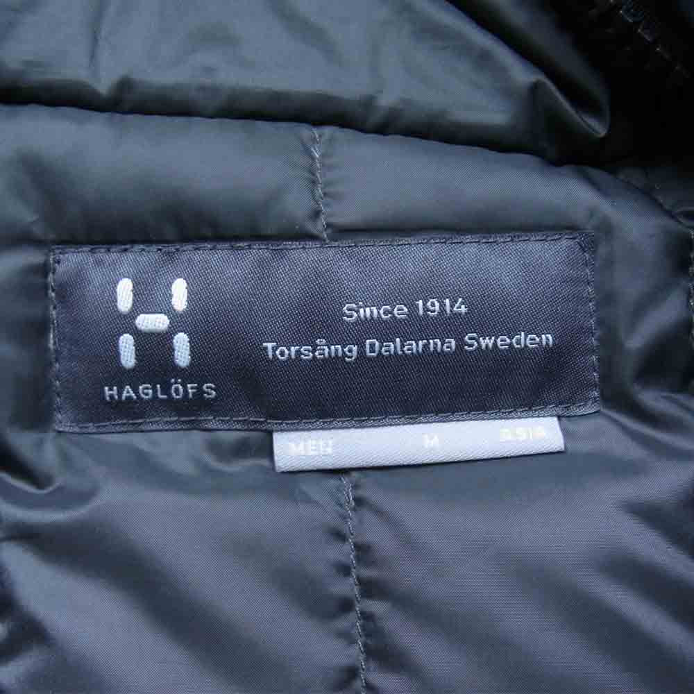 HAGLOFS ホグロフス 603408 LEAN DOWN JACKET リーン ダウンジャケット ブラック系 M【中古】