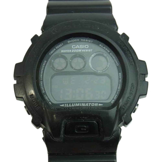 G-SHOCK ジーショック DW-069 稼働品 デジタル クォーツ 三つ目 腕時計 ブラック系【中古】
