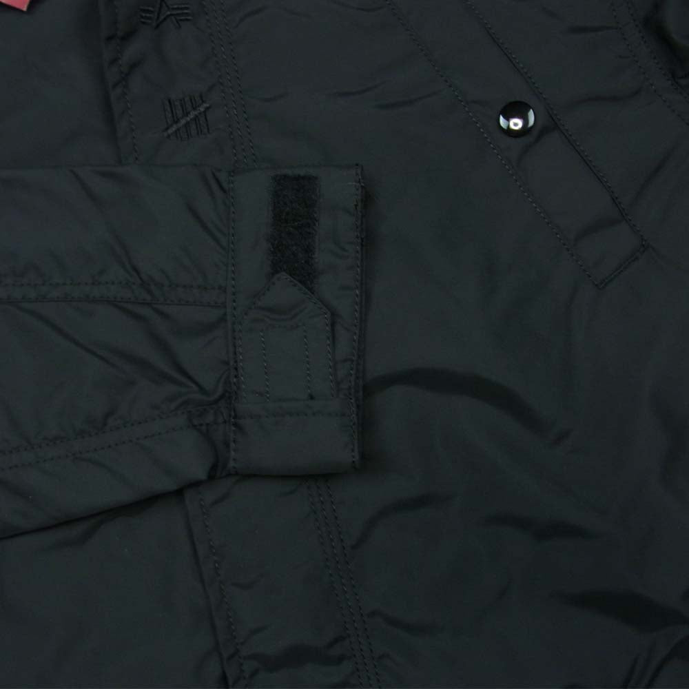 UNDEFEATED アンディフィーテッド CJU48500C1 ALPHA アルファ NYLON M-65 FISHTAIL JACKET ナイロン フィッシュ テイル モッズ コート ジャケット ブラック系 S【新古品】【未使用】【中古】