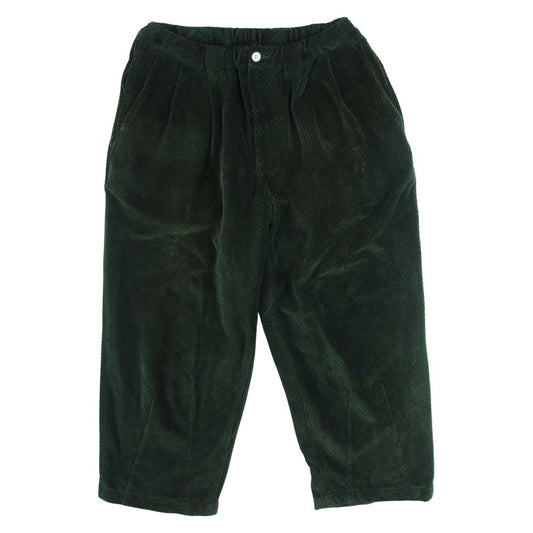 タイトブース プロダクション コーデユロイ イージー パンツ コットン グリーン系 M【中古】