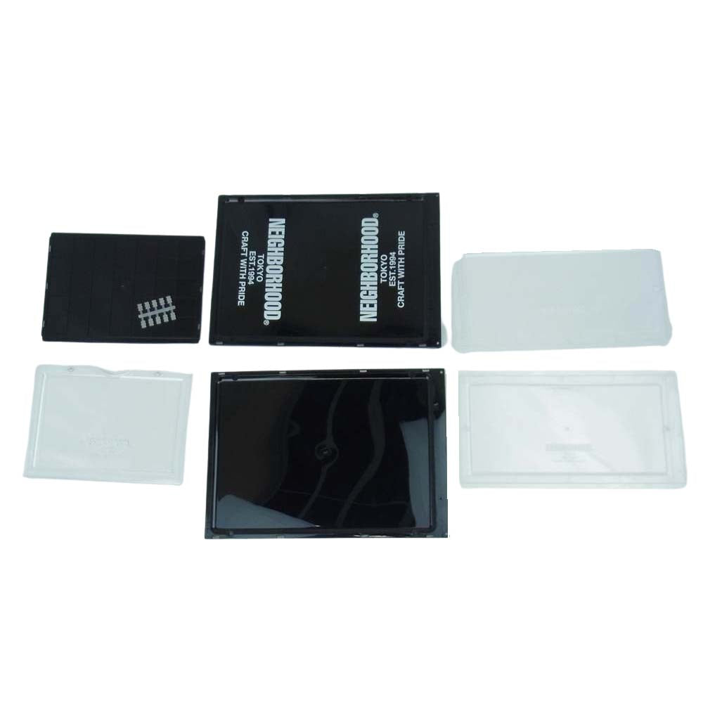 NEIGHBORHOOD ネイバーフッド 221MYNH-AC02S CI / P-SNEAKER STORAGE スニーカー コンテナ ボックス ブラック ブラック系【新古品】【未使用】【中古】