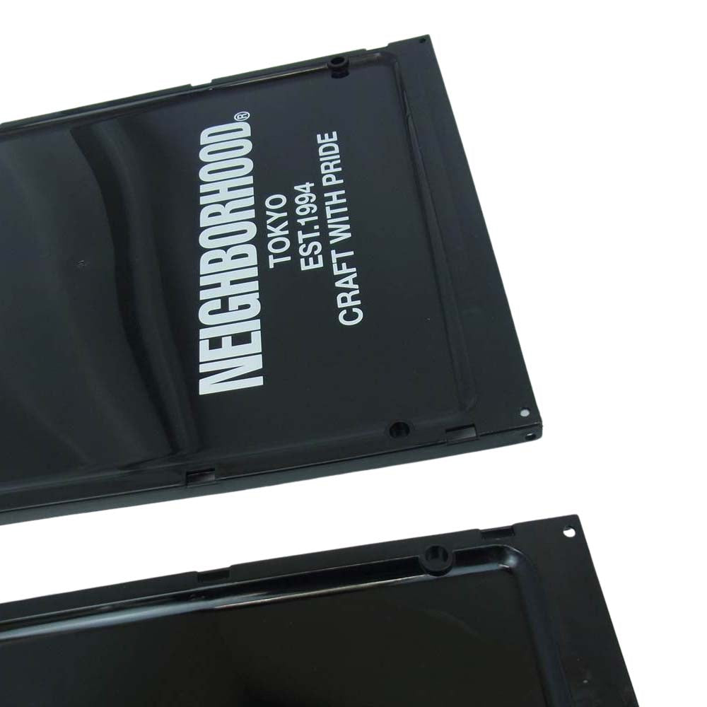 NEIGHBORHOOD ネイバーフッド 221MYNH-AC02S CI / P-SNEAKER STORAGE スニーカー コンテナ ボックス ブラック ブラック系【新古品】【未使用】【中古】