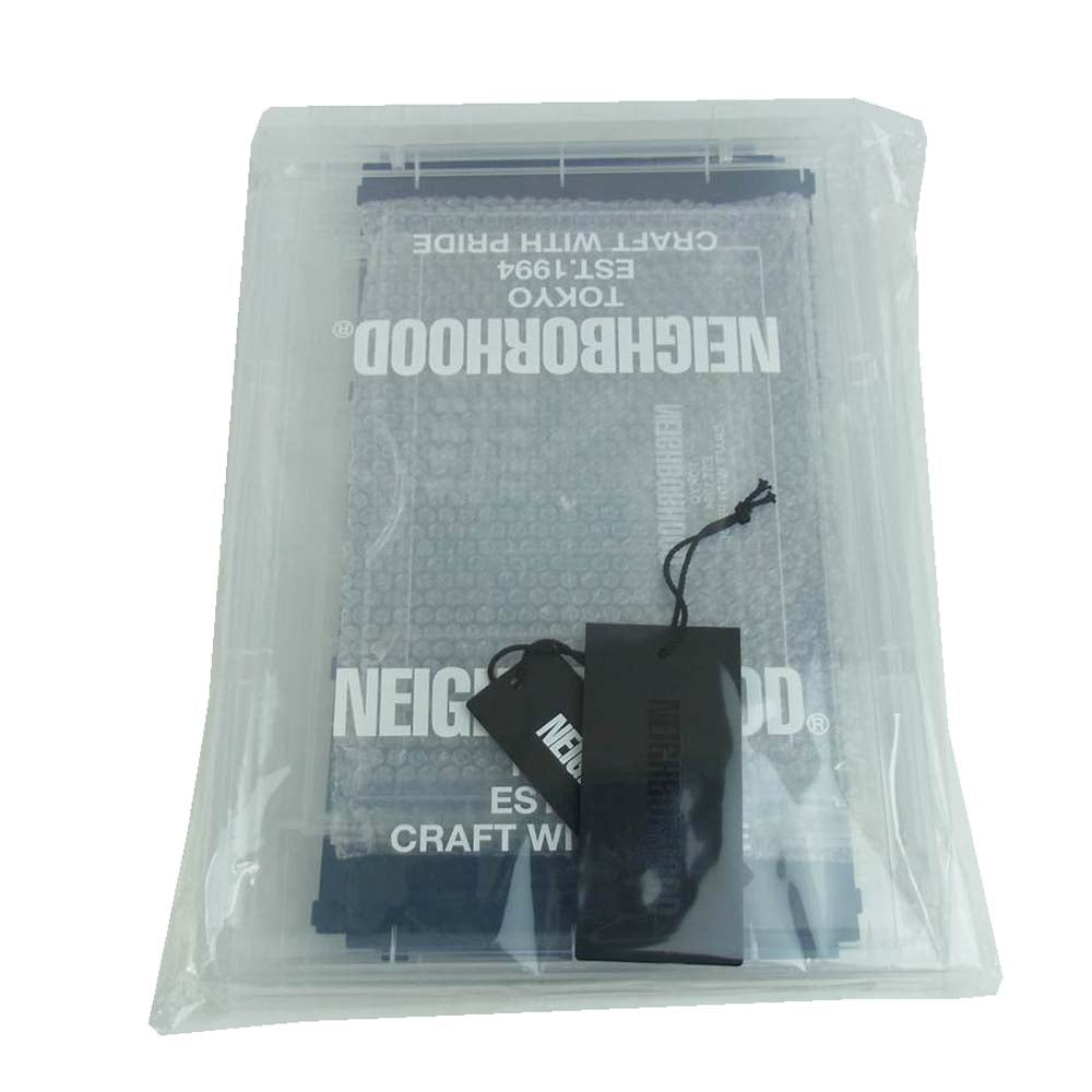 NEIGHBORHOOD ネイバーフッド 221MYNH-AC02S CI / P-SNEAKER STORAGE スニーカー コンテナ ボックス クリア クリア系【新古品】【未使用】【中古】