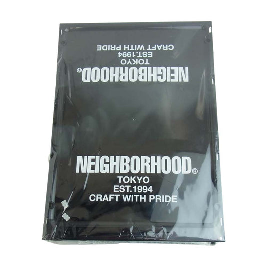 NEIGHBORHOOD ネイバーフッド 221MYNH-AC02S CI / P-SNEAKER STORAGE スニーカー コンテナ ボックス ブラック ブラック系【新古品】【未使用】【中古】