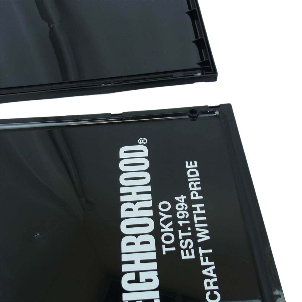 NEIGHBORHOOD ネイバーフッド 221MYNH-AC02S CI / P-SNEAKER STORAGE スニーカー コンテナ ボックス ブラック ブラック系【新古品】【未使用】【中古】