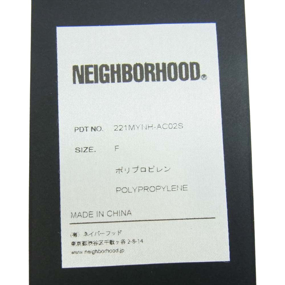 NEIGHBORHOOD ネイバーフッド 221MYNH-AC02S CI / P-SNEAKER STORAGE スニーカー コンテナ ボックス ブラック ブラック系【新古品】【未使用】【中古】