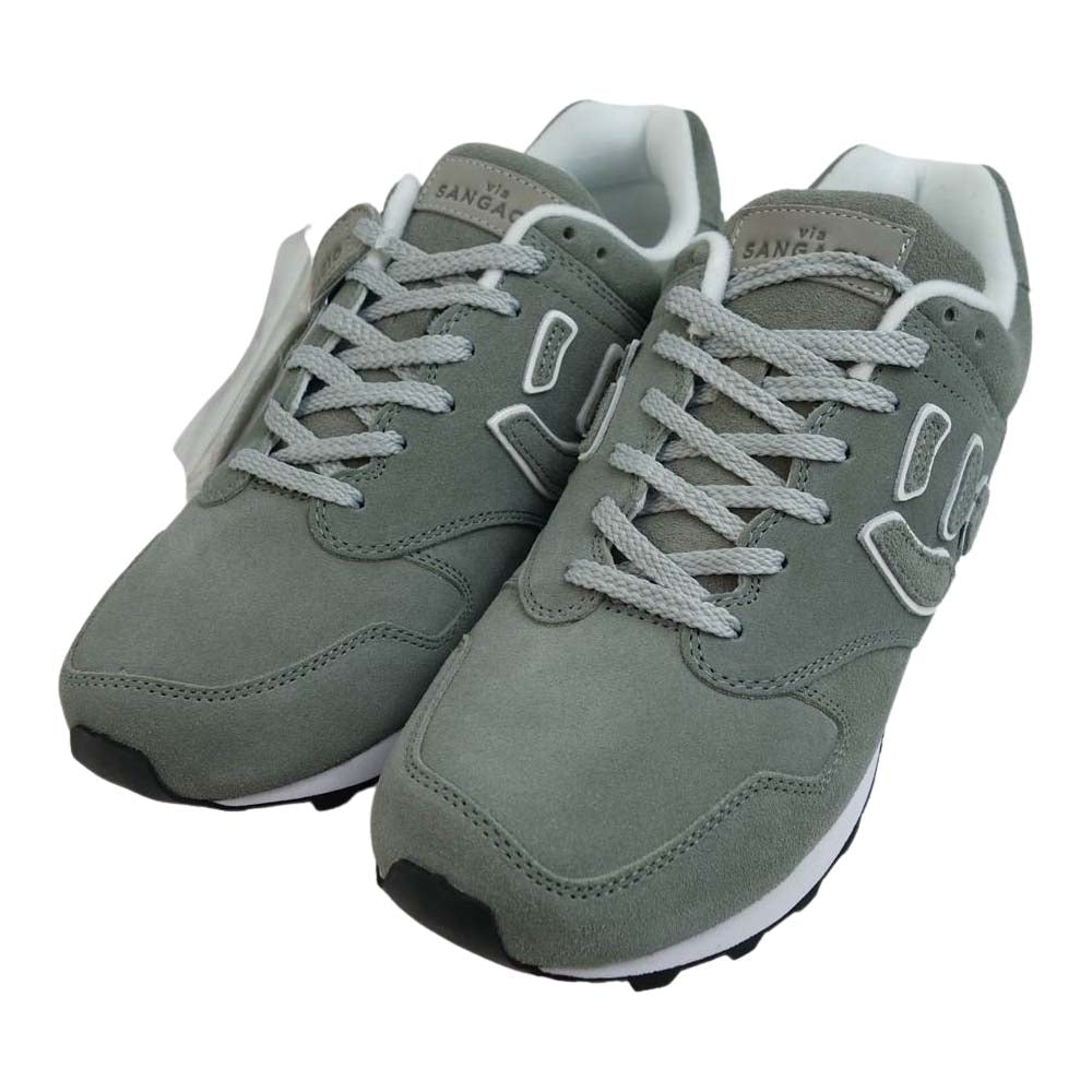 サンガッチョ 7周年記念モデル にゅ～ず STEEL BLUE グレー系 28.5cm