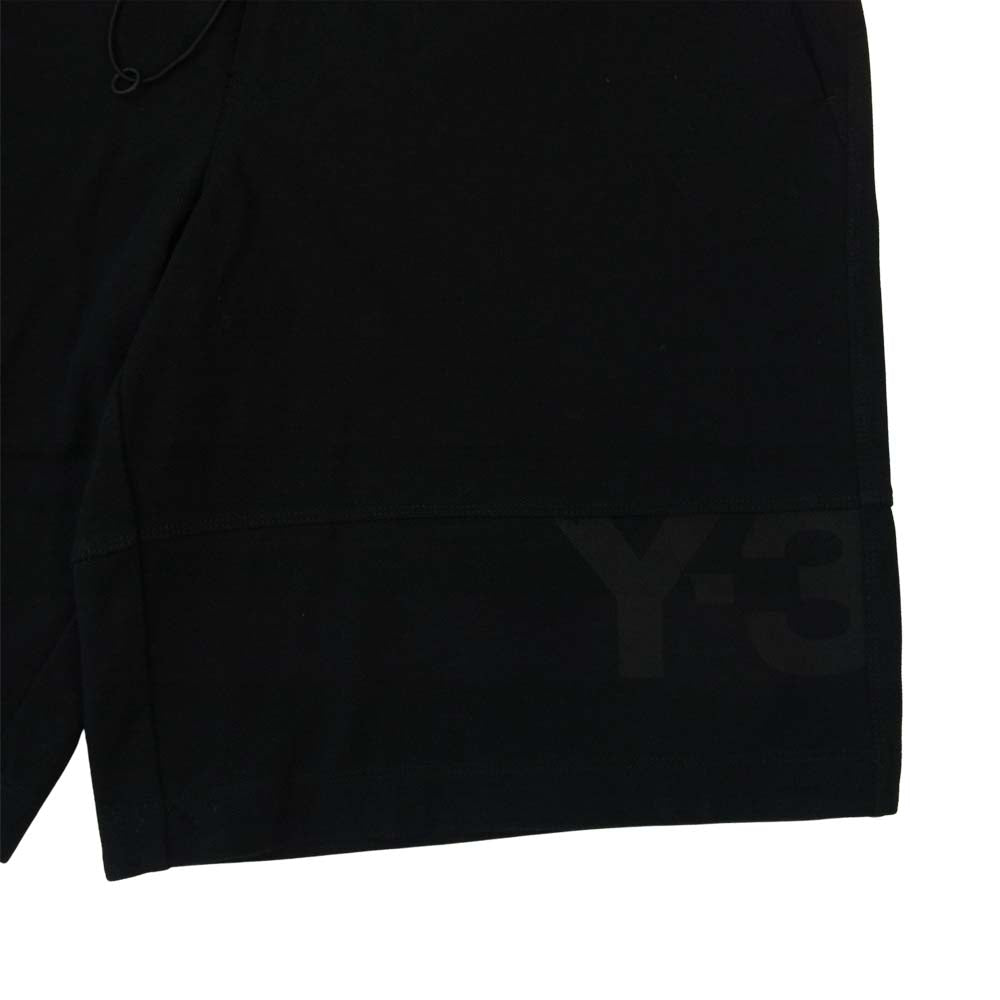 Yohji Yamamoto ヨウジヤマモト Y-3 ワイスリー 21SS GV4211 M CLASSIC HEAVY PIQUE SHORTS ヘビーピケ ショーツ ハーフパンツ ブラック系 S【美品】【中古】