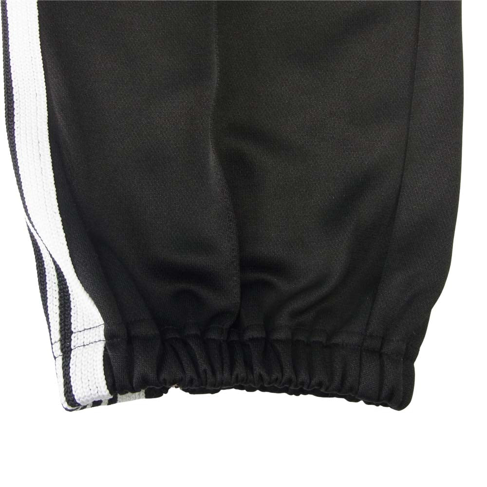 Needles ニードルス JO442 NARROW TRACK PANT - POLY SMOOTH ナロー トラックパンツ ポリスムース サイドライン ジャージ パンツ ブラック系 S【美品】【中古】