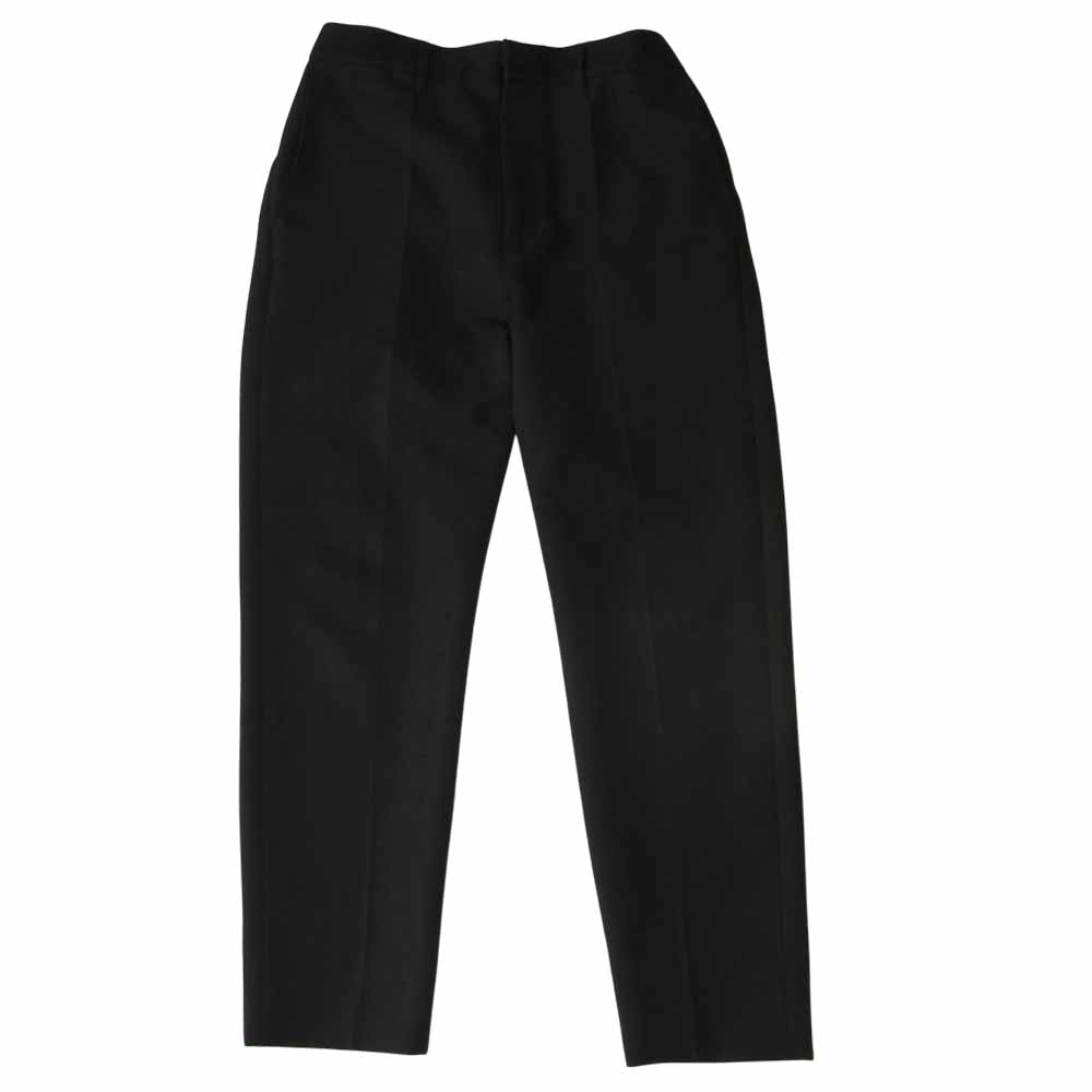 NEON SIGN ネオンサイン Loose Tapered Slacks 1286 テーパード スラックス パンツ ブラック系 44【中古】