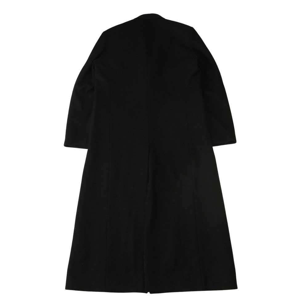 SHAREEF シャリーフ 19AW 19711007 WOOL LONG COAT ウール ロング チェスター コート ブラック系 2【中古】