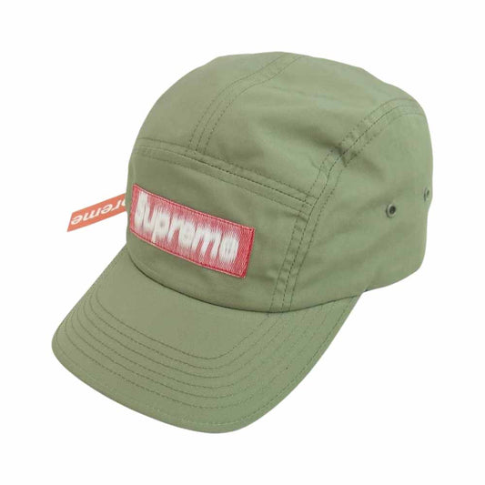 Supreme シュプリーム 21SS reversed label camp cap リバースラベル キャップ オリーブ FREE【新古品】【未使用】【中古】