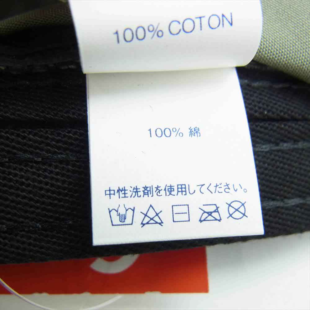 Supreme シュプリーム 21SS reversed label camp cap リバースラベル キャップ オリーブ FREE【新古品】【未使用】【中古】