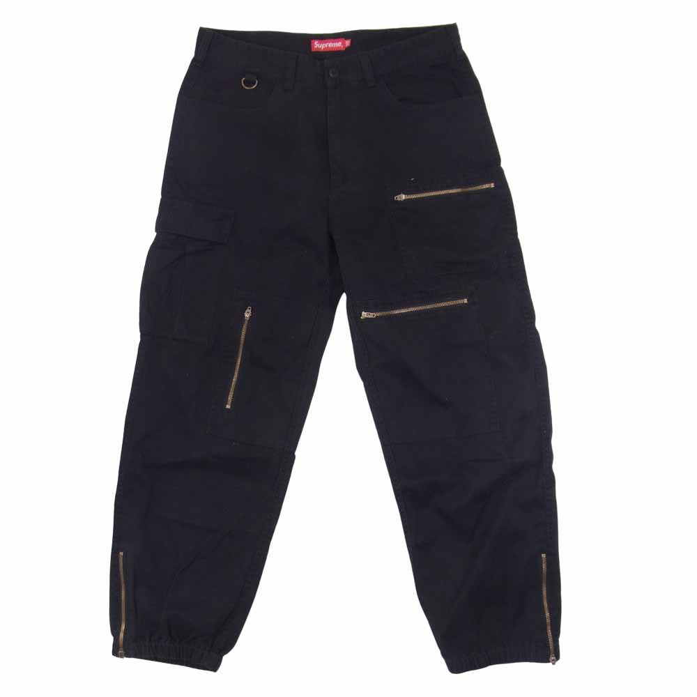 Supreme シュプリーム 21SS Cargo Flight Pant カーゴ フライト パンツ ブラック系 32【中古】