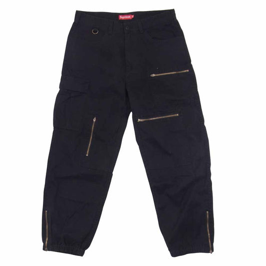 Supreme シュプリーム 21SS Cargo Flight Pant カーゴ フライト パンツ ブラック系 32【中古】