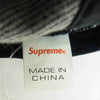 Supreme シュプリーム 20AW Logo Stripe Jacquard Denim Crusher Hat ロゴ ストライプ ジャガード デニム バケット クラッシャー ハット チャコール系 デニム【新古品】【未使用】【中古】