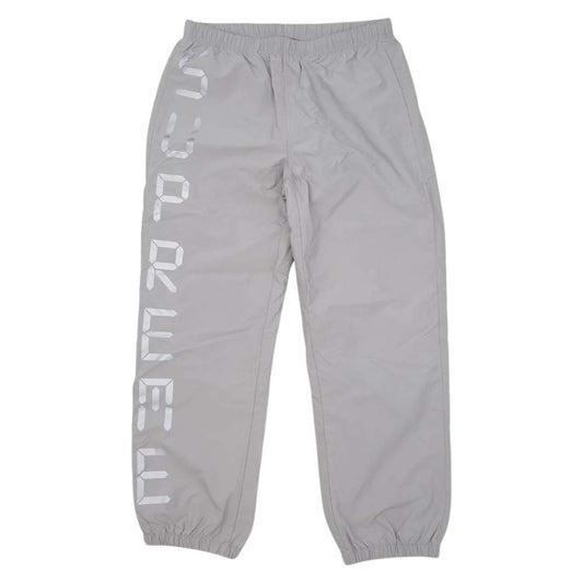 Supreme シュプリーム 20SS Digital Logo Track Pant デジタル ロゴ トラック パンツ グレー系 M【極上美品】【中古】