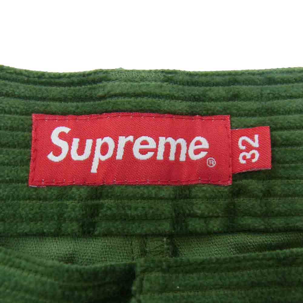 Supreme シュプリーム 20AW Corduroy Flight Pant コーデュロイ フライト パンツ モスグリーン系 32【中古】