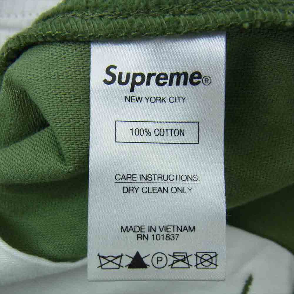 Supreme シュプリーム 20AW Corduroy Flight Pant コーデュロイ フライト パンツ モスグリーン系 32【中古】