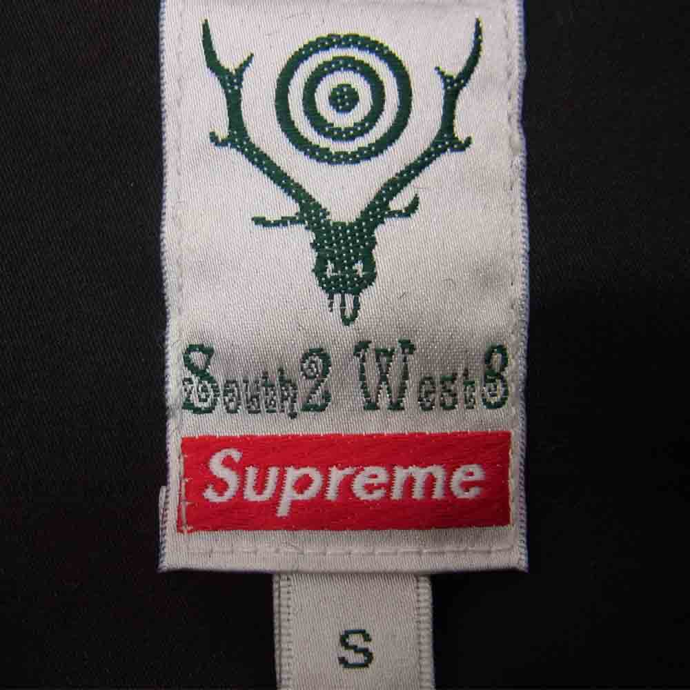 Supreme シュプリーム 21SS × SOUTH2WEST8 Fleece Jacket サウスツーウエストエイト フリース ジャケット ブラック系 S【極上美品】【中古】
