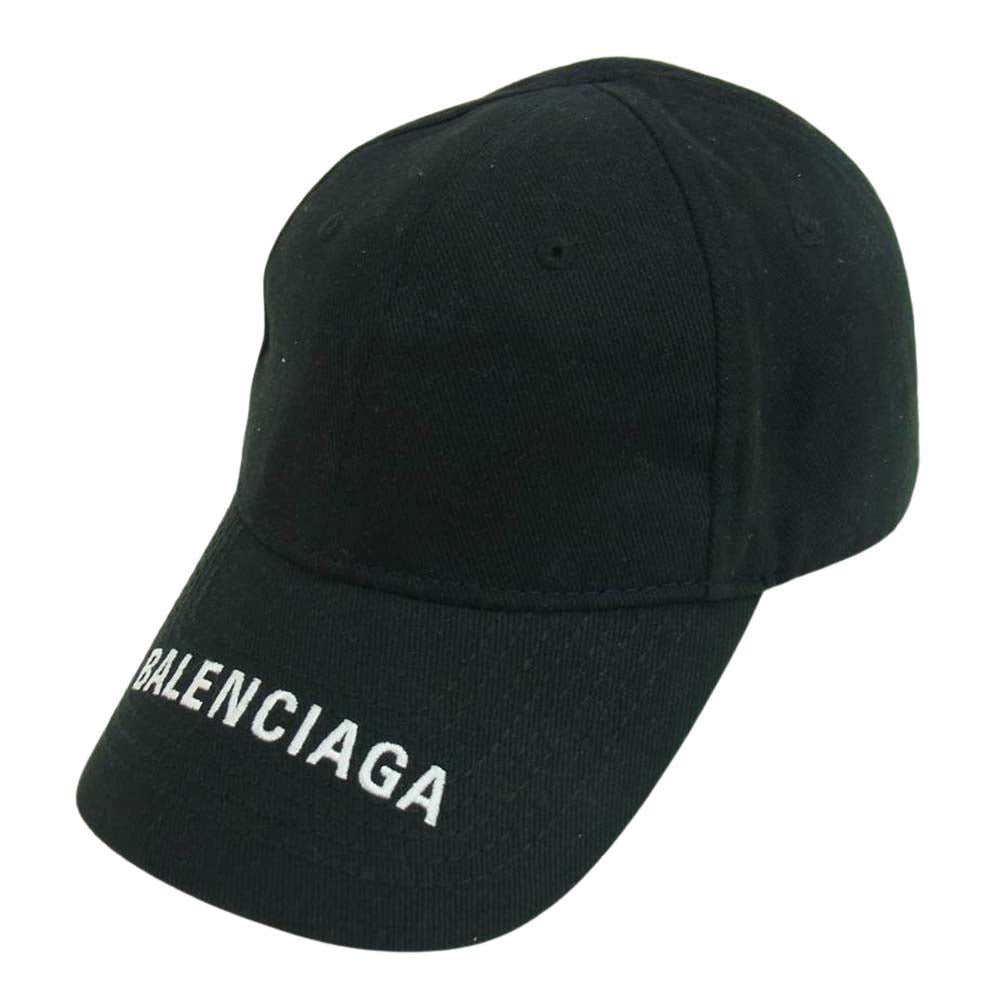 BALENCIAGA バレンシアガ 19AW 531588 310b2 1077 HAT LOGO VISOR ロゴ ...