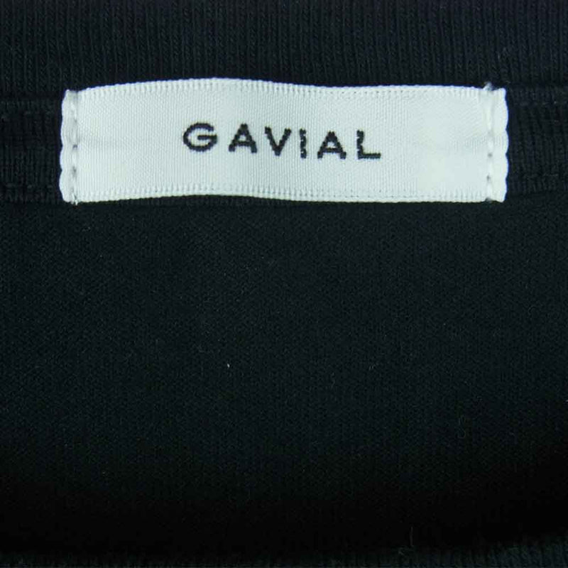 GAVIAL ガヴィル S/S Tee hug me ! ハグミー! 半袖 Tシャツ コットン 日本製 ブラック系 M【中古】