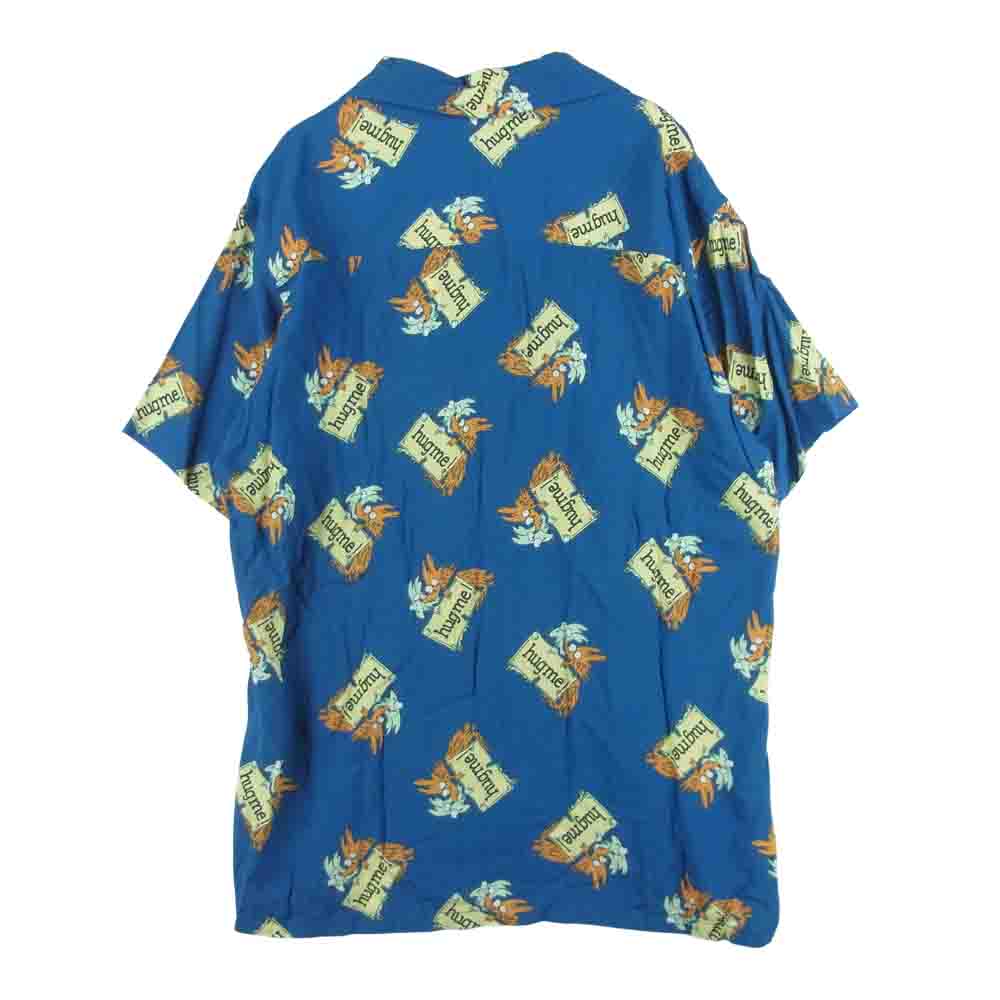 GAVIAL ガヴィル GVL-21SST-0462 HUGME! S/S ALOHA SHIRTS 半袖 アロハ シャツ レーヨン 中国製 ブルー系【中古】