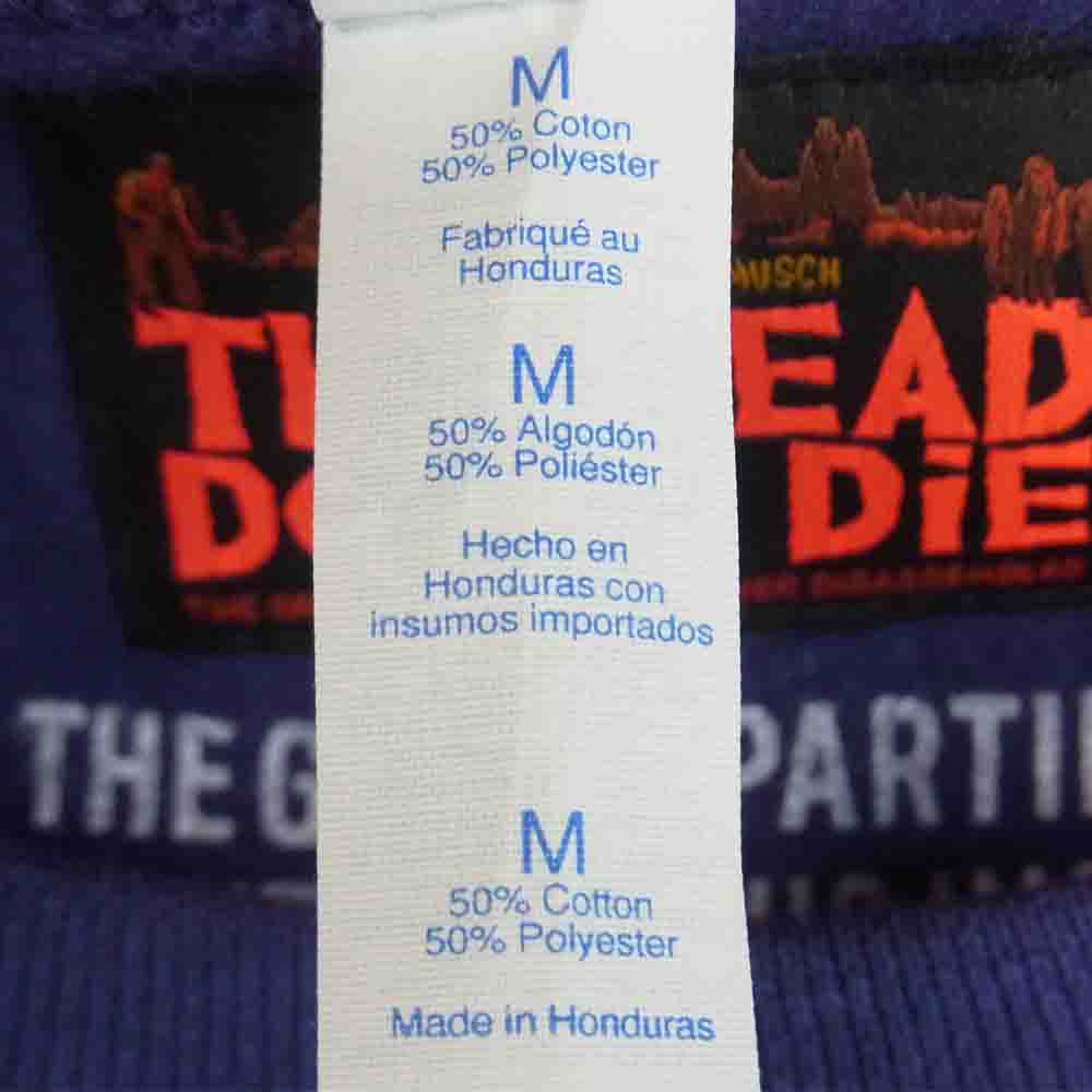 WACKO MARIA ワコマリア 20AW THE DEAD DON’T DIE JIM JARMUSCH クルーネック プルオーバー 裏起毛 スウェット パープル系 M【中古】