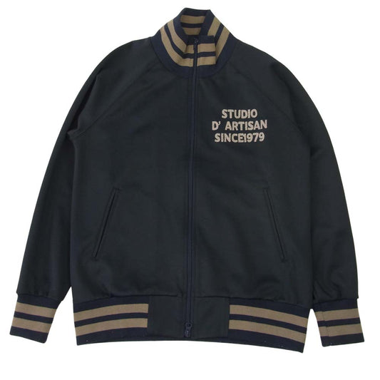 STUDIO D’ARTISAN ステュディオダルチザン 9828 TRUCK JACKET FLASHER トラック ジャケット ジャージー ネイビー系 M【中古】