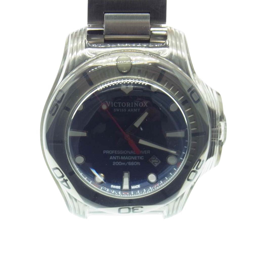 Victorinox ビクトリノックス I.N.O.X. PROFESSIONAL DIVER 241782 イノックス プロフェッショナルダイバー ウォッチ 腕時計 シルバー系【中古】
