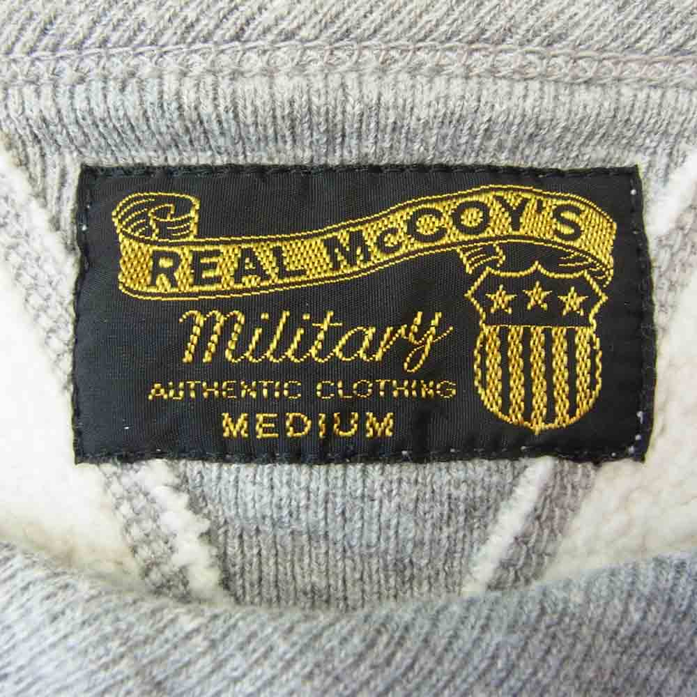 The REAL McCOY'S ザリアルマッコイズ ARMY AIR FORCE 両V スウェット グレー系 M【中古】