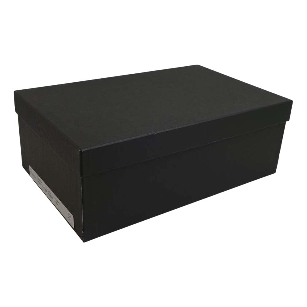 ダブルエイチ 20AW ITWH-0001 SHEEP LEATHER RUBBER プレーントゥ スエード シューズ スニーカー ブラック系 40【新古品】【未使用】【中古】