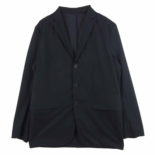 DESCENTE デサント DUI3600 PACKABLE JACKET ストレッチ パッカブル ジャケット 中国製 ブラック系 S【極上美品】【中古】