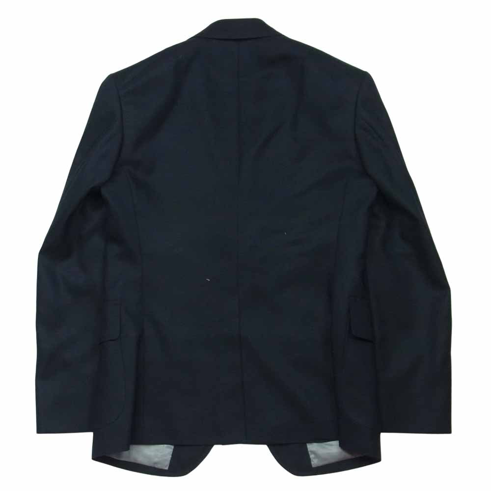Scye サイ 5119-41530 Silk Wool Oxford 2Botton Blazer シルク混 ウール 2B ブレザー ジャケット ダークネイビー系 36【新古品】【未使用】【中古】