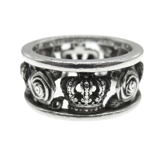 Justin Davis ジャスティンデイビス SRJ210 MY LOVE マイ ラブ リング シルバー系 9号【中古】