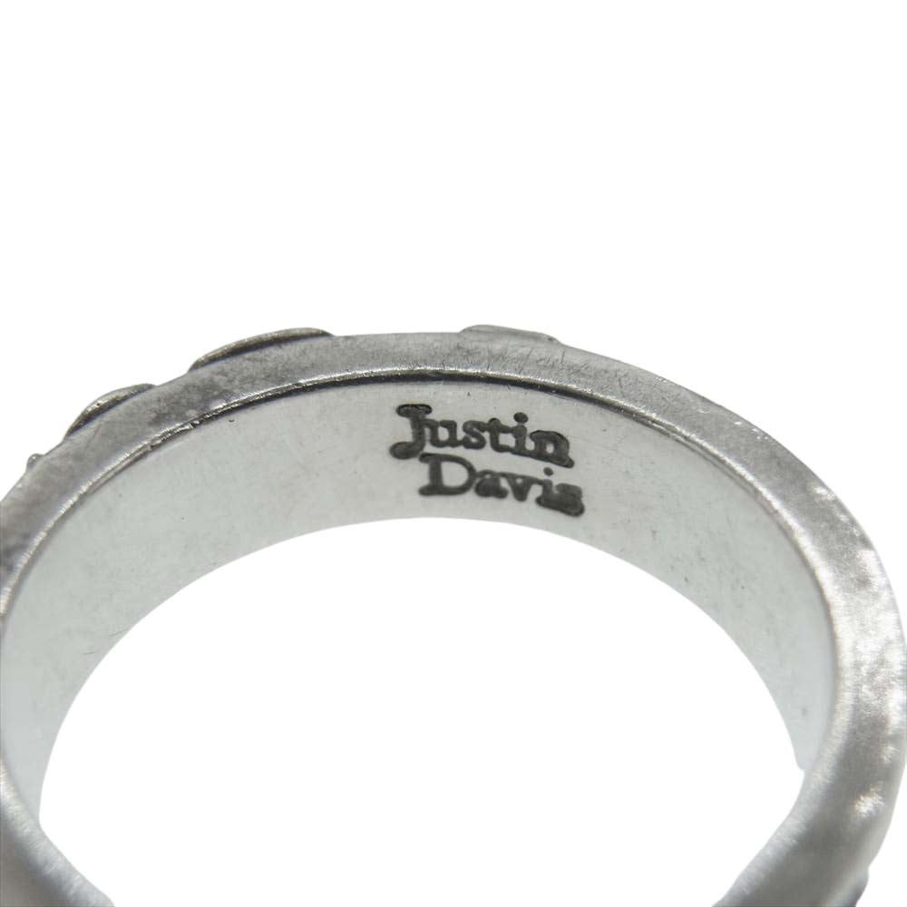Justin Davis ジャスティンデイビス SRJ636 NOAH ノア リング シルバー系【中古】