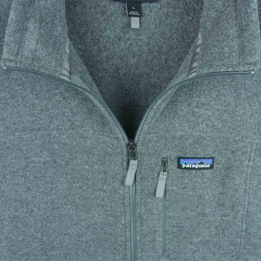 patagonia パタゴニア 20AW 22990 20年製 Classic Synchilla Jacket クラシック シンチラ フリース ジャケット グレー系 L【中古】