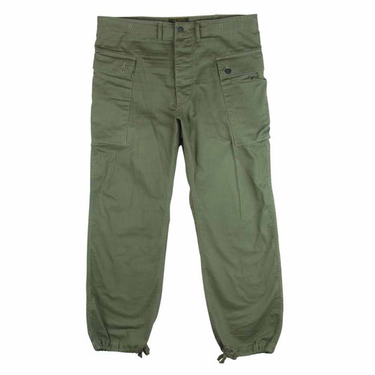 RRL ダブルアールエル 44RP03 国内正規品 P44 TROUSER トラウザー カーゴ パンツ コットン カーキ系 36 × 32【中古】