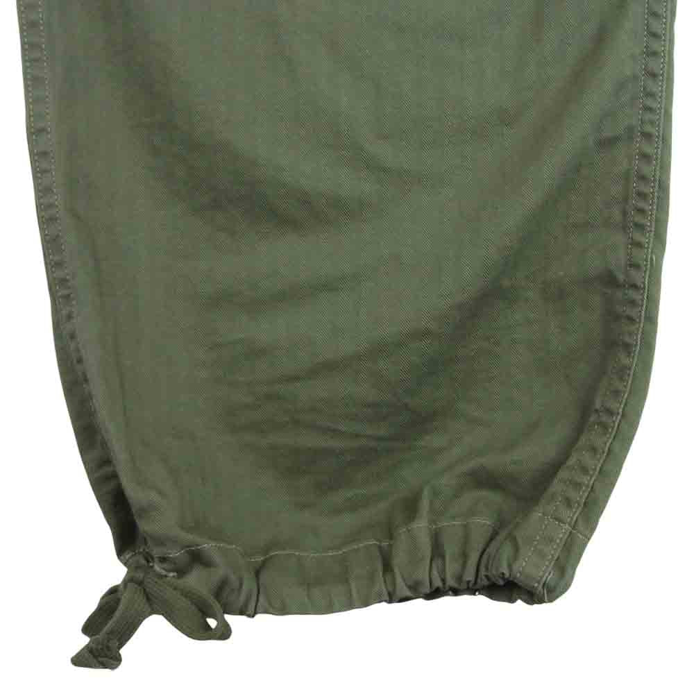 RRL ダブルアールエル 44RP03 国内正規品 P44 TROUSER トラウザー カーゴ パンツ コットン カーキ系 36 × 32【中古】