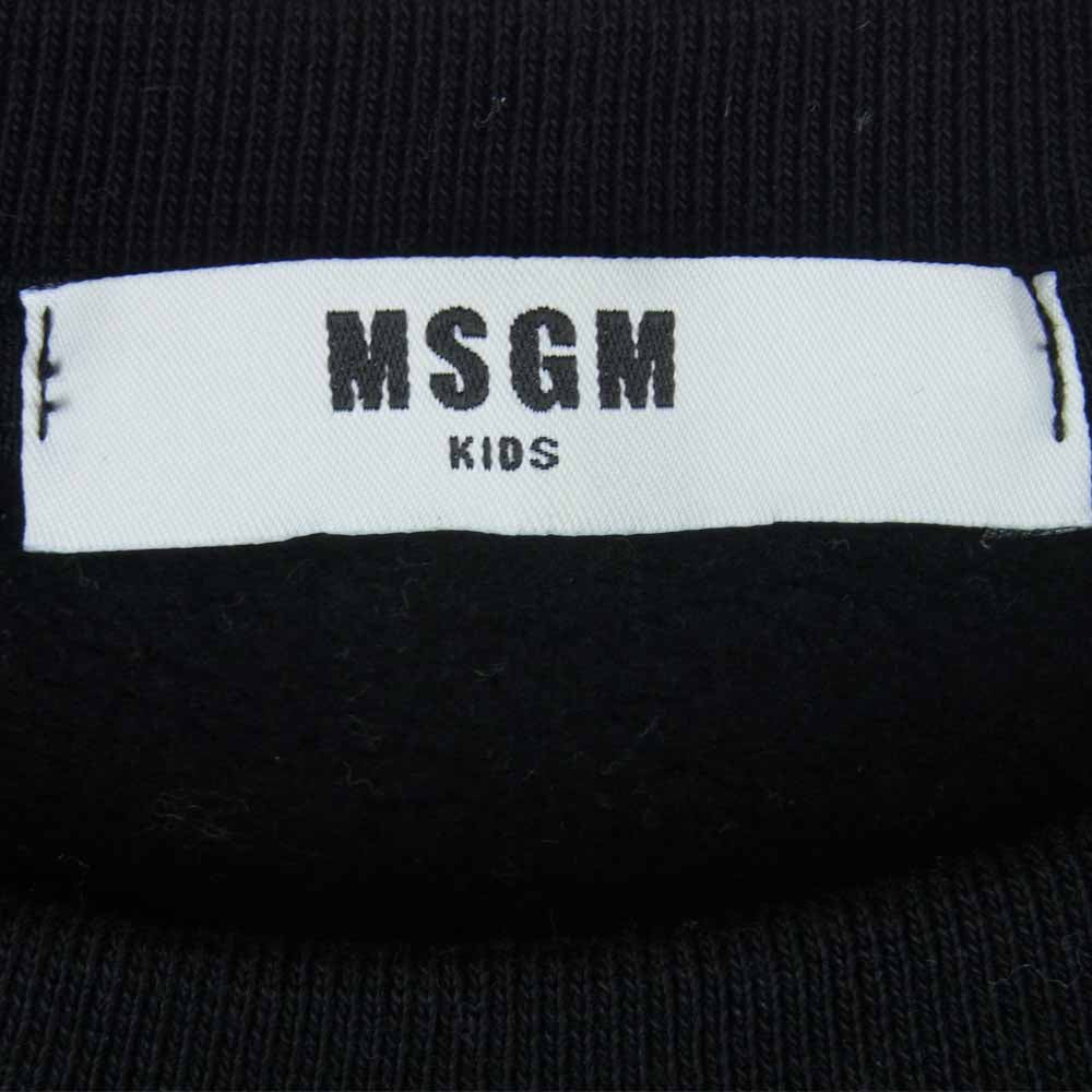 MSGM エムエスジーエム Kids Logo Printed Sweatshirt キッズ ロゴ