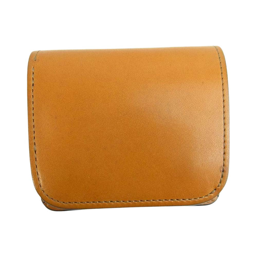 WILDSWANS ワイルドスワンズ フルグレイン ブライドル CASA カーサ 二つ折り 財布 ブラウン系【極上美品】【中古】