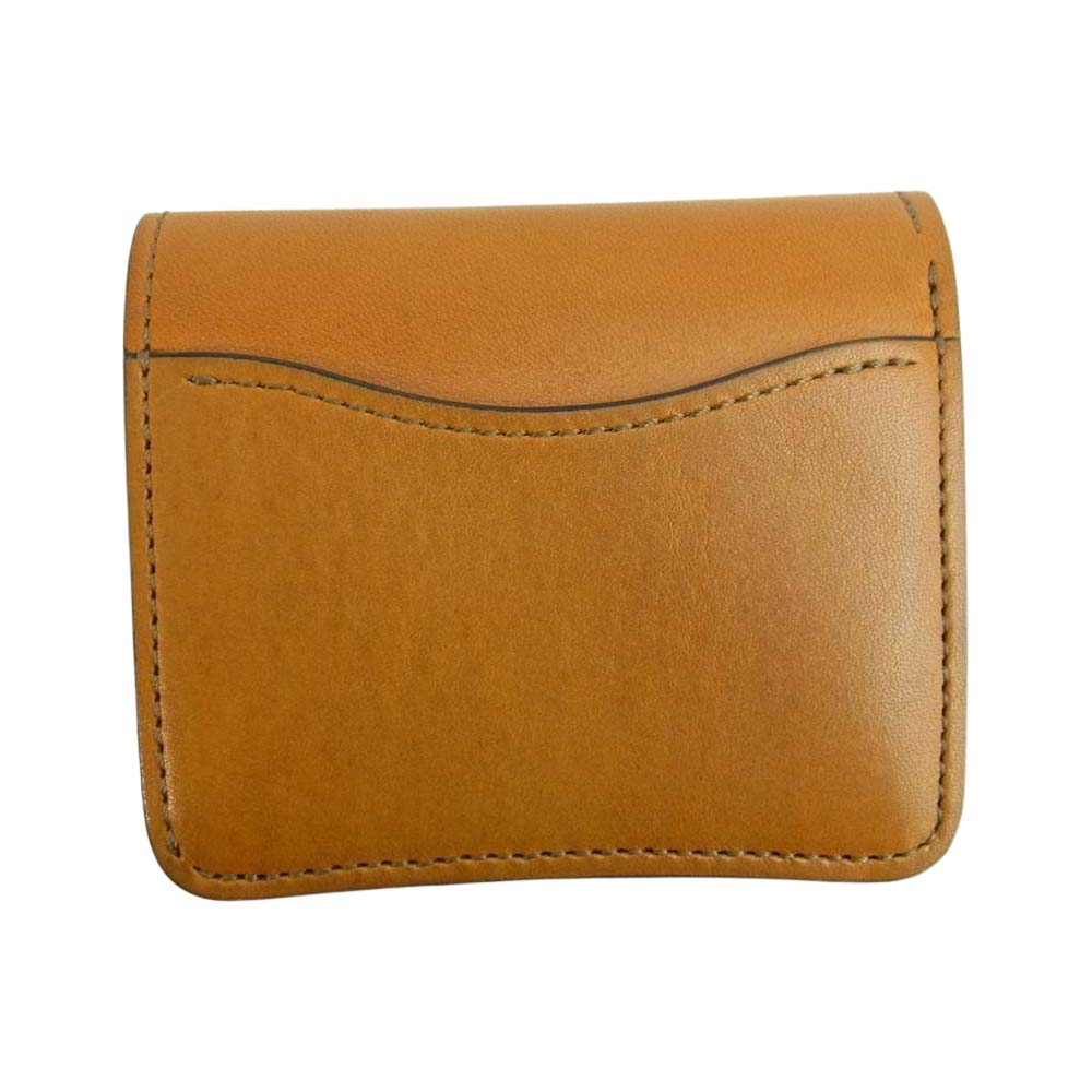 WILDSWANS ワイルドスワンズ フルグレイン ブライドル CASA カーサ 二つ折り 財布 ブラウン系【極上美品】【中古】