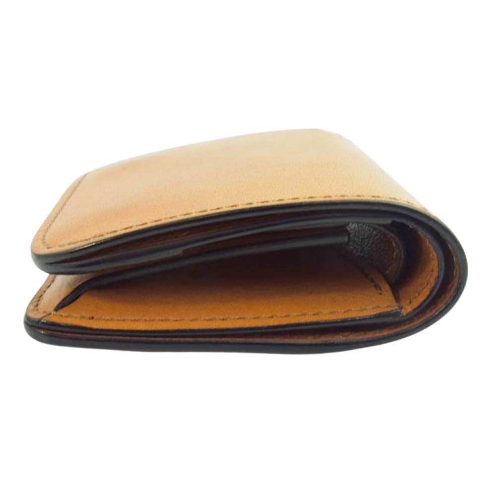 WILDSWANS ワイルドスワンズ フルグレイン ブライドル CASA カーサ 二つ折り 財布 ブラウン系【極上美品】【中古】