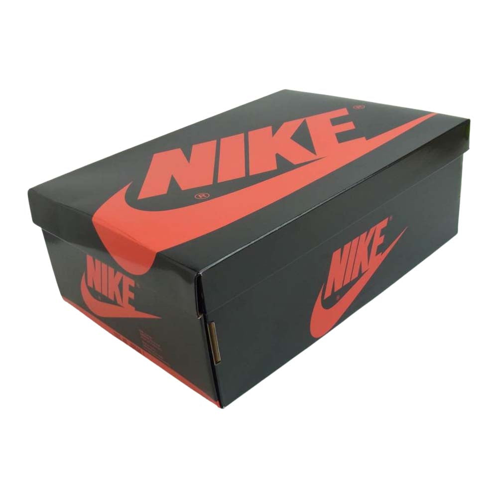 NIKE ナイキ 国内正規品 黒タグ付き 555088 063 AIR JORDAN 1 RETRO HIGH OG PATENT エア ジョーダン 1 ハイ パテント ハイカット スニーカー ブラック/レッド 26cm【新古品】【未使用】【中古】
