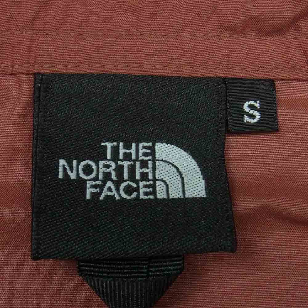 THE NORTH FACE ノースフェイス NP71830 COMPACT JACKET コンパクト ジャケット ウインド ブレーカー レッド系 ベージュ系 S【美品】【中古】