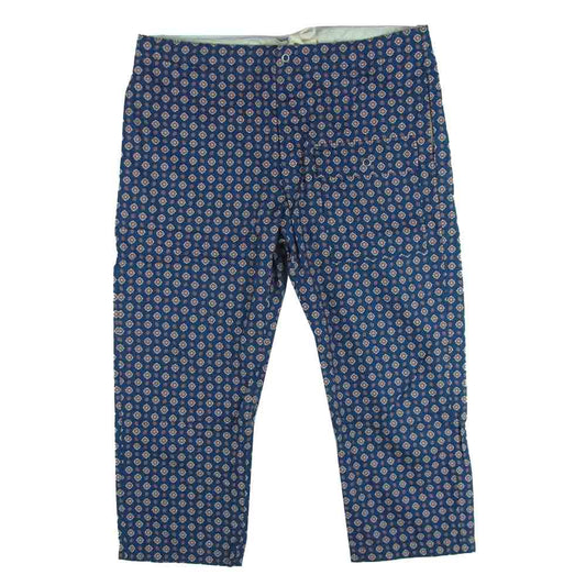 Engineered Garments エンジニアードガーメンツ FREAK'S STORE 別注 フリークスストア 総柄 小紋 パンツ ネイビー系 S【中古】